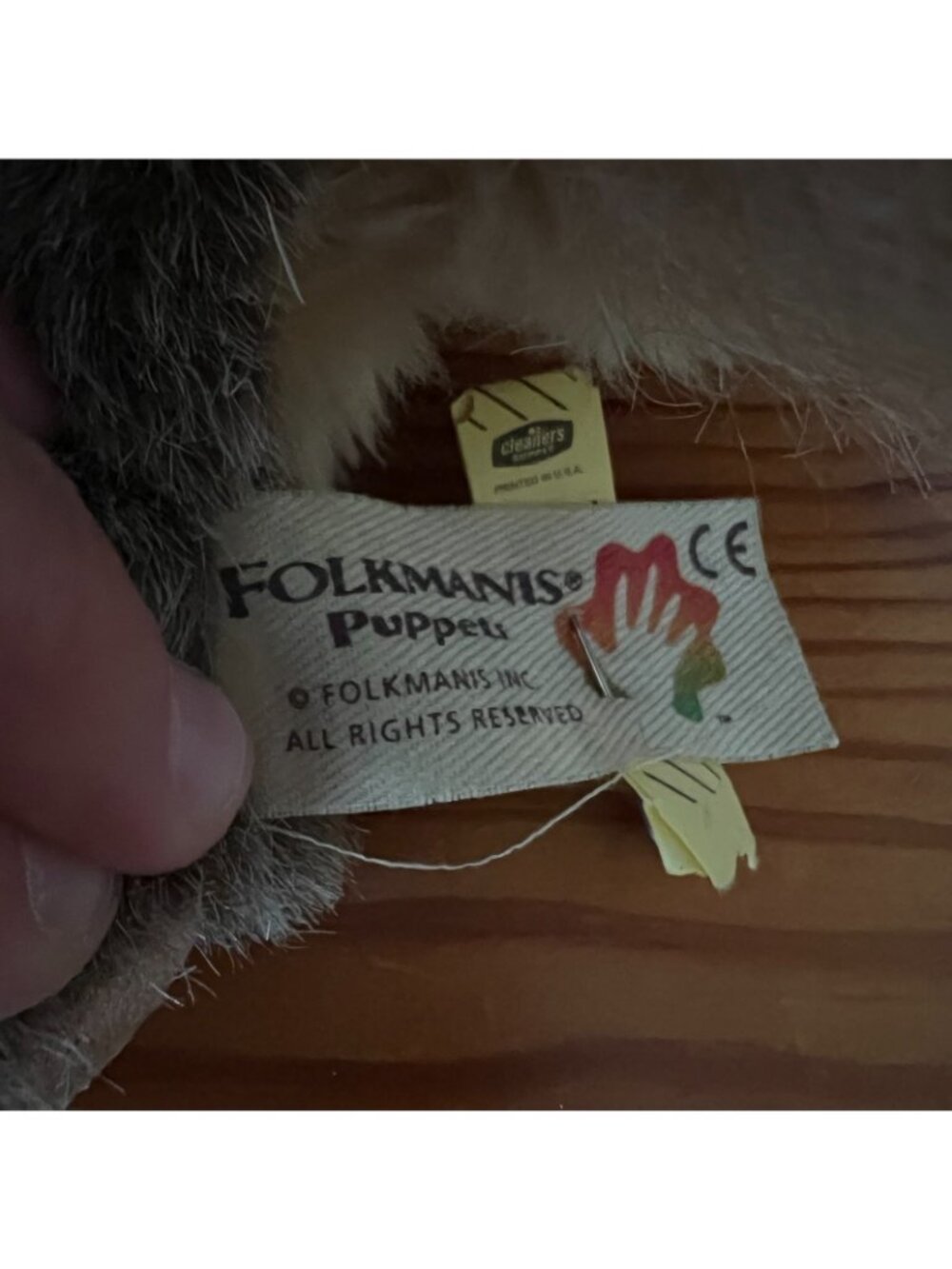 Folkmanis Jack Rabbit Puppet 15" - Picture 9 of 10